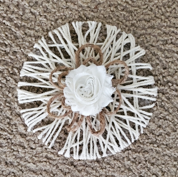 Set of 4 Wall Decor Handmade with Jute - Picture 7 of 8